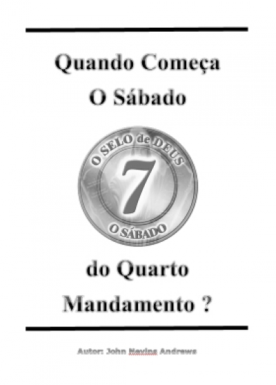 Quando Começa o Sábado?