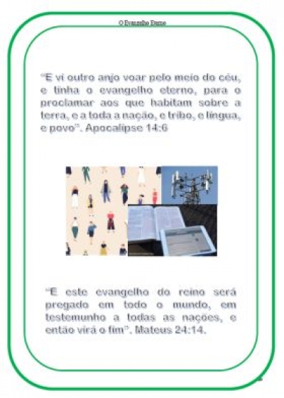 O Evangelho Eterno e as Três Mensagens Angélicas.