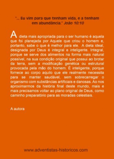 Alimentação Integral Inteligente - Livro de Receitas